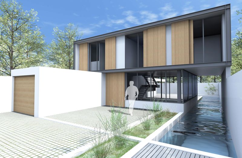 maison de ville d'architecte bordeaux